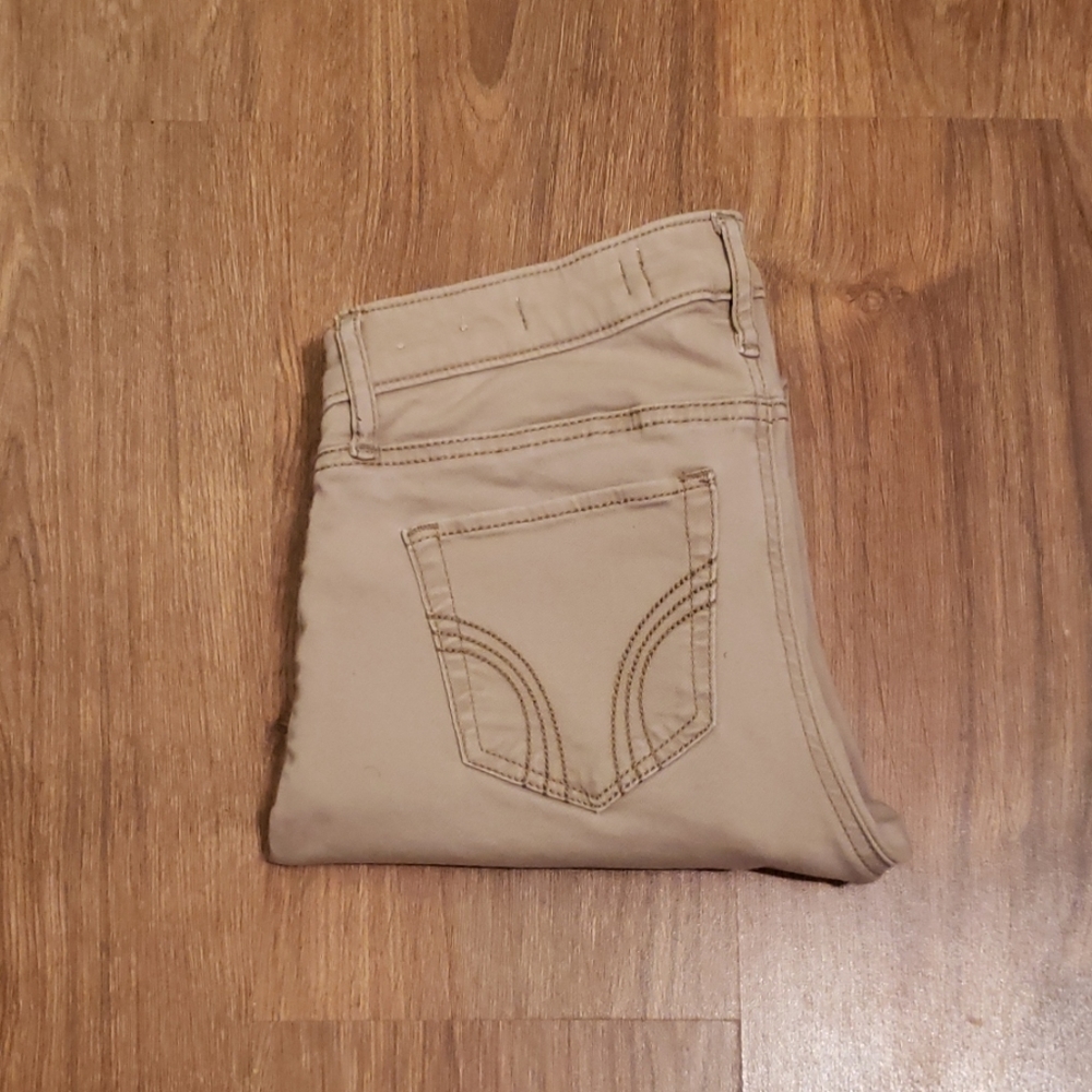 Hollister low rise super skinny khakis